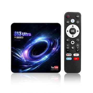 BOXPUT S13 Ultra-3 (4/32GB, RK3539, Android 14, YouTube Certified, Wi-Fi 6) &mdash; Android TV смарт-приставка, головне фото