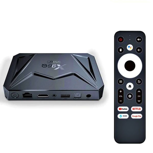 X96Q Pro+ Plus (4/32GB, Allwinner H728, Android 14, Wi‑Fi 6) &mdash; Android TV смарт-приставка, головне фото