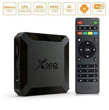 X96Q 2/16 GB (Allwinner H313, Android 10, 4k/UltraHD) &mdash; смарт‑приставка, Android Box, головне фото