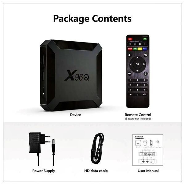 X96Q 2/16 GB (Allwinner H313, Android 10, 4k/UltraHD) &mdash; смарт‑приставка, Android Box, головне фото