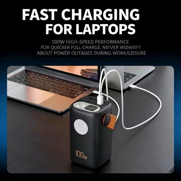 Повербанк ArmorStandart EnergyCore ASB60 PD100W 60000mAh Black, головне фото