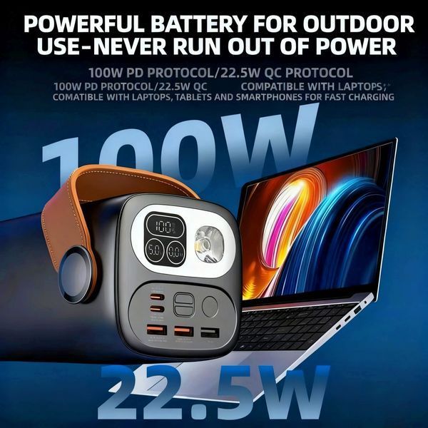 Повербанк ArmorStandart EnergyCore ASB60 PD100W 60000mAh Black, головне фото