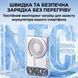 Powerbank 10000 mAh MagSafe F20 &mdash; магнітний повербанк 20W з бездротовою зарядкою, Slim 14 мм, фото 4 ()