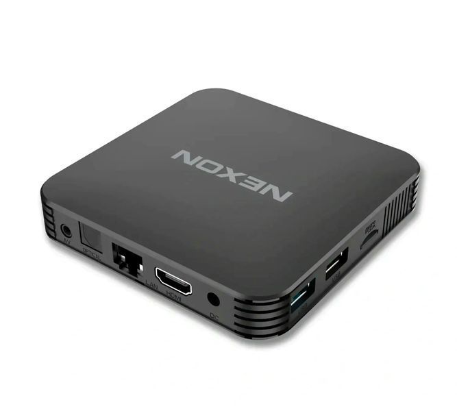 NEXON X8 (4/32GB, Allwinner H618, Android TV 12, Wi-Fi 6) &mdash; Android TV смарт-приставка, головне фото