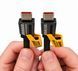 Зарядний кабель 4-в-1 PD 65W (1м, USB/Type-C &rarr; Type-C/Lightning), нейлонова оплітка, фото 7 ()