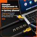 Зарядний кабель 4-в-1 PD 65W (1м, USB/Type-C &rarr; Type-C/Lightning), нейлонова оплітка, фото 6 ()
