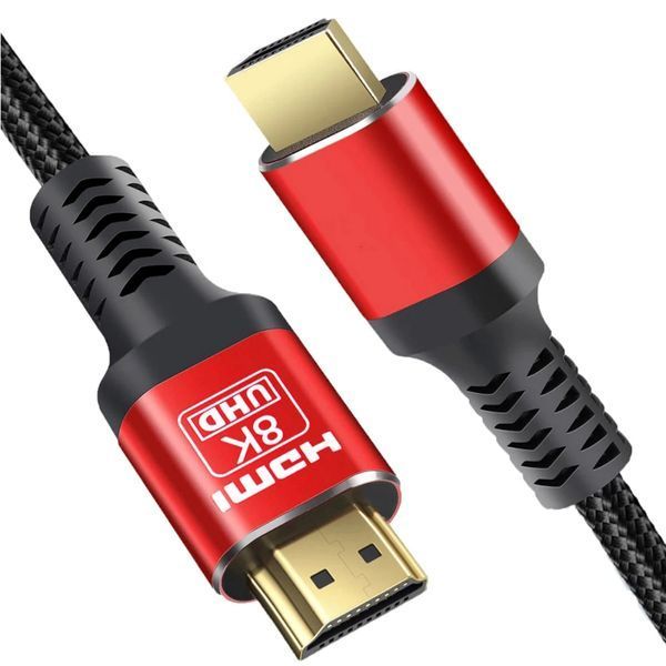 Кабель HDMI 2.1 8K UHD 1.5 м (4K, HDR, нейлонова оплітка), головне фото