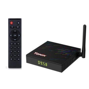Tanix TX68 (4/32GB, Allwinner H618, Android 14, Wi-Fi 6) &mdash; Android TV смарт-приставка, головне фото