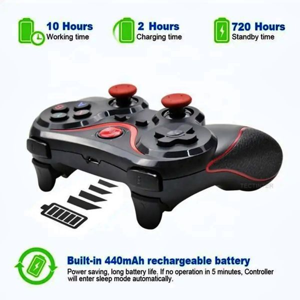 Бездротовий геймпад X3 Bluetooth (джойстик для Android, TV Box, ПК, смартфона), головне фото