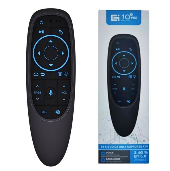 Аеропульт G10S Pro BT (BTS) 2.4G + Bluetooth (гіроскоп, мікрофон, підсвітка), головне фото