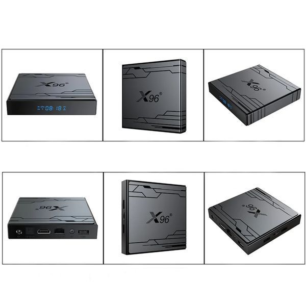 X96 NEX (4/32, S905Y5, Android 14, голосовий пульт) &mdash; Android TV смарт-приставка, головне фото