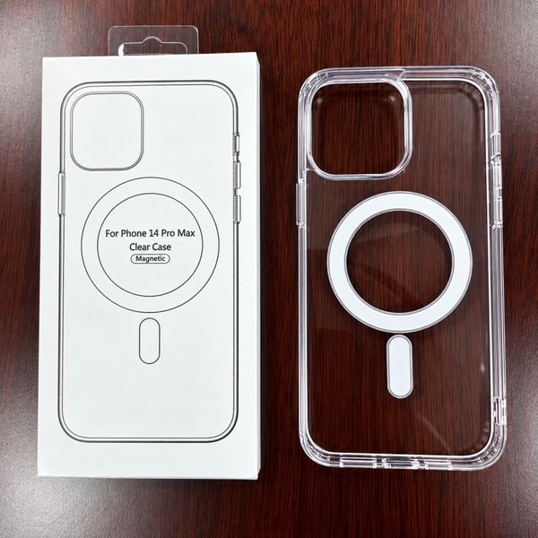 Прозорий магнитний чохол Clear Case MagSafe для iPhone 11, головне фото