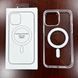Прозорий магнитний чохол Clear Case MagSafe для iPhone 11, фото 2 ()
