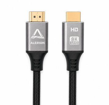 Alerion HDMI 2.1 8K кабель 48Gbps 1м, головне фото
