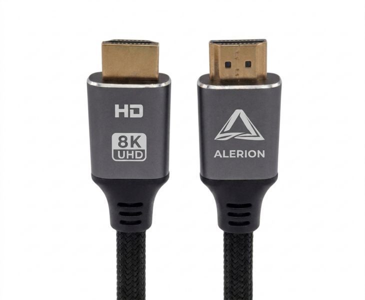Alerion HDMI 2.1 8K кабель 48Gbps 1м, головне фото