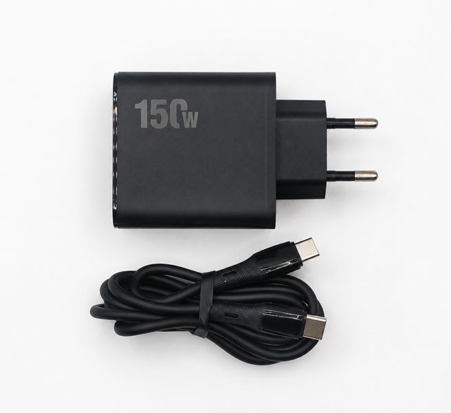 Зарядний пристрій 150W 2&times;USB Type-C PD 3.0 + USB-A QC 3.0 з кабелем Type-C, головне фото